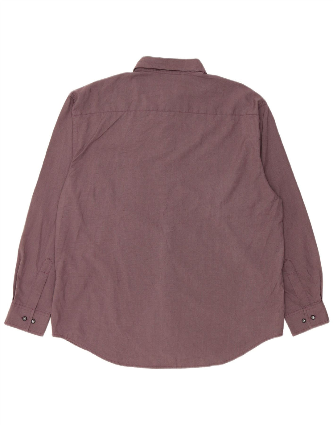DOCKERS Camisa de franela para hombre Poliéster de pata de gallo violeta grande