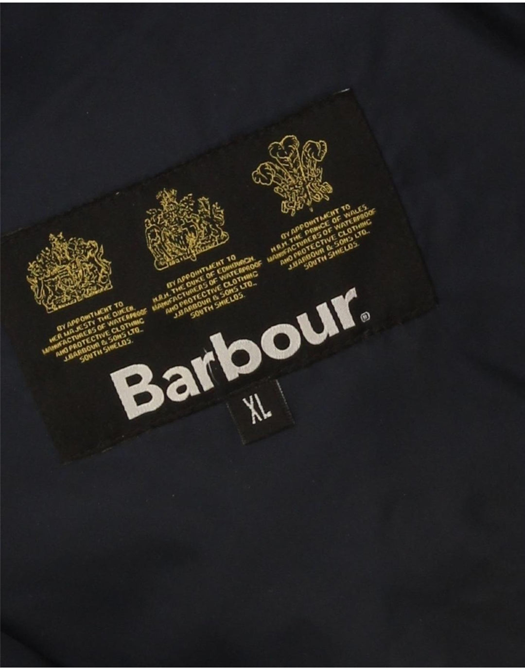 Barbour Chaqueta acolchada para hombre UK 42 XL Azul marino