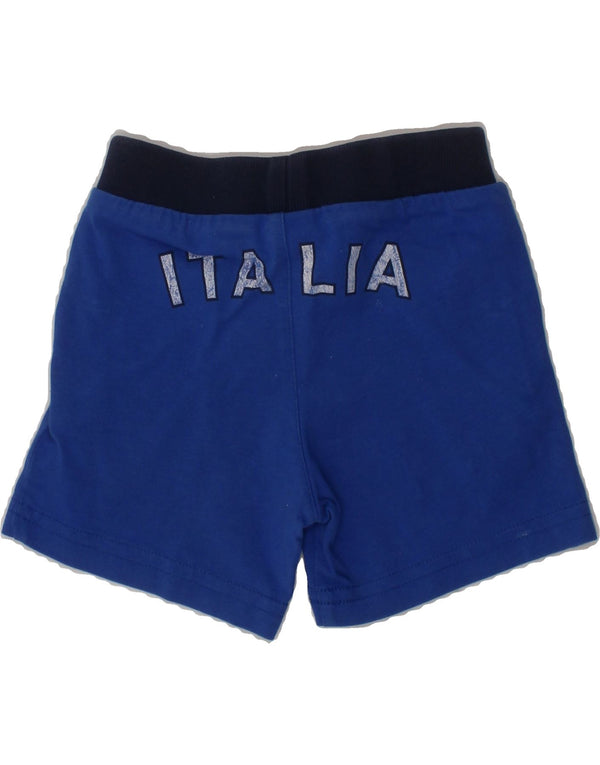 PUMA Baby Boys Italia Graphic Sport Shorts 0-3 Months  Blue
