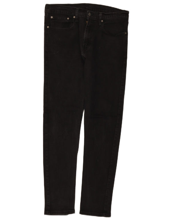 Vaqueros Levi's 512 Slim Tapered para hombre W34 L32 Negro