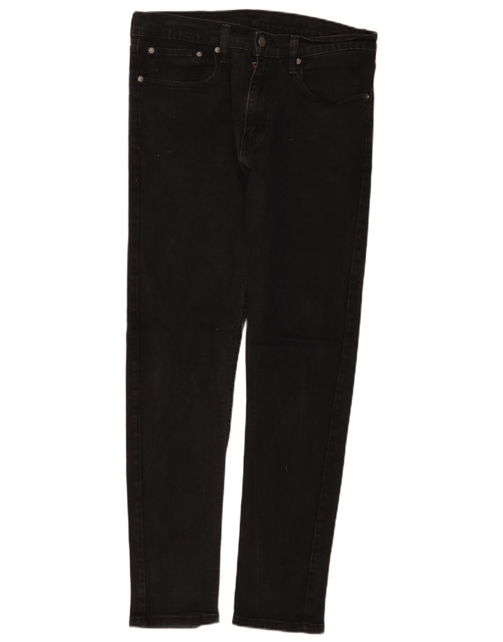 Vaqueros Levi's 512 Slim Tapered para hombre W34 L32 Negro