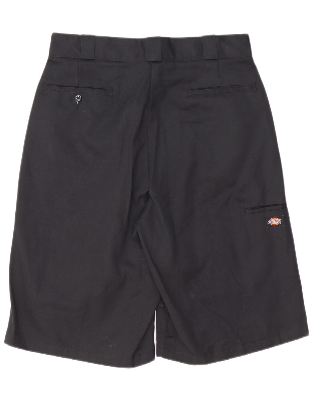Dickies Pantalones cortos cargo holgados para hombre W34 Poliéster negro grande