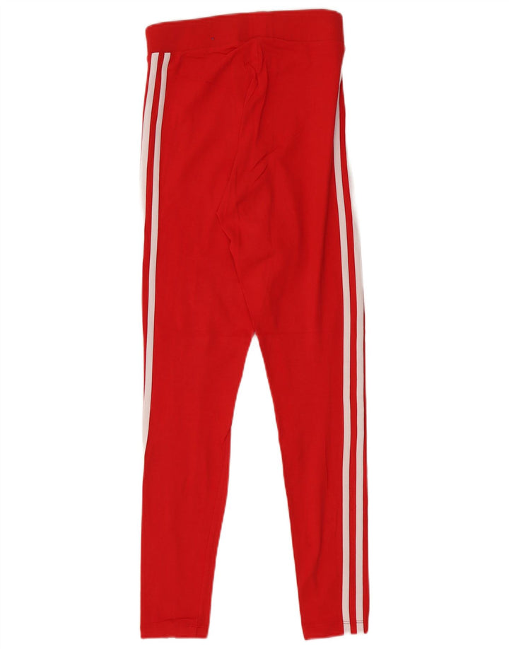 Adidas Leggings para mujer Reino Unido 10 Pequeño Algodón Rojo