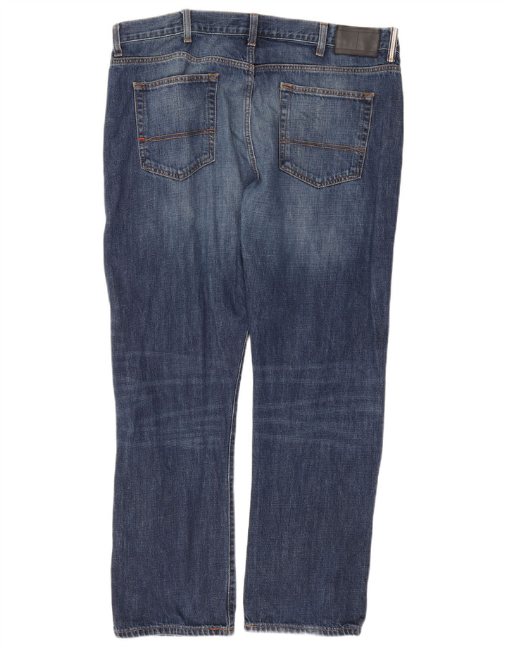 Tommy Hilfiger Vaqueros rectos para hombre W38 L30 Azul