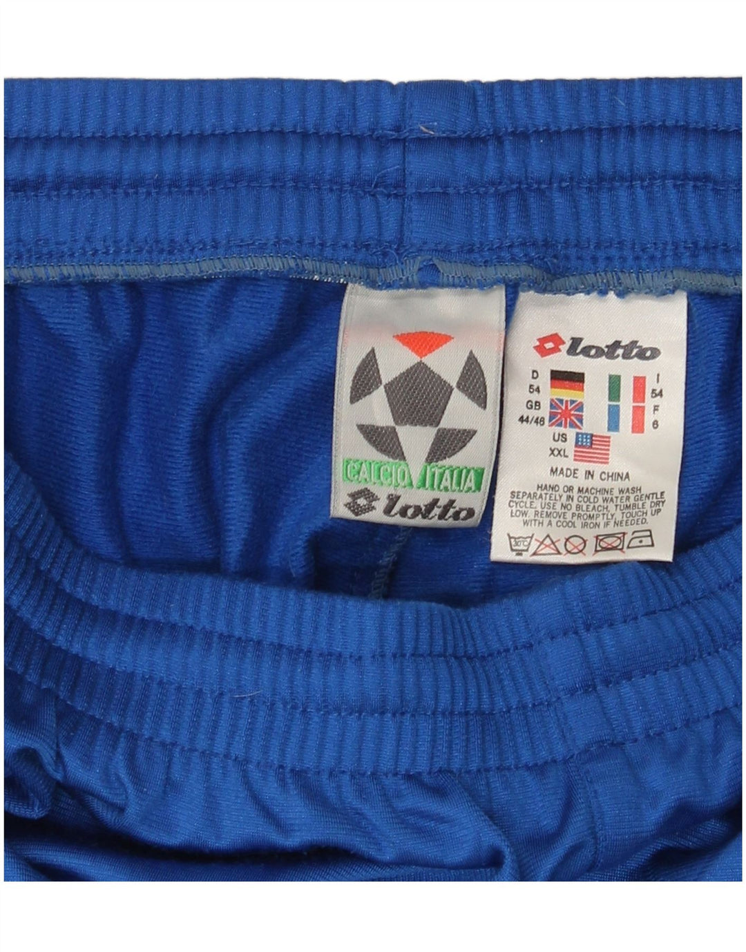 Lotto Pantalones de Chándal para Hombre UK 44/46 2XL Azul Colorblock Poliéster