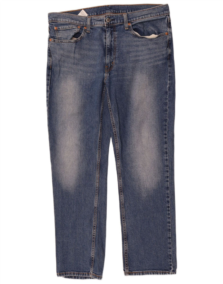 Levi's Hombre 514 Vaqueros Rectos W36 L30 Algodón Azul