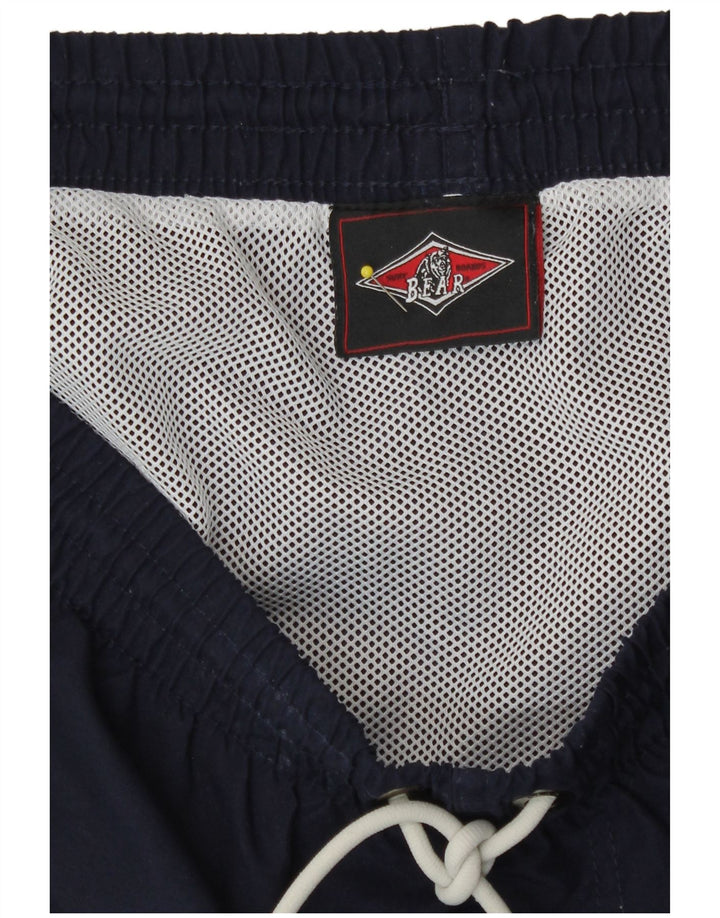 Bañador para hombre Bear, talla grande, azul marino