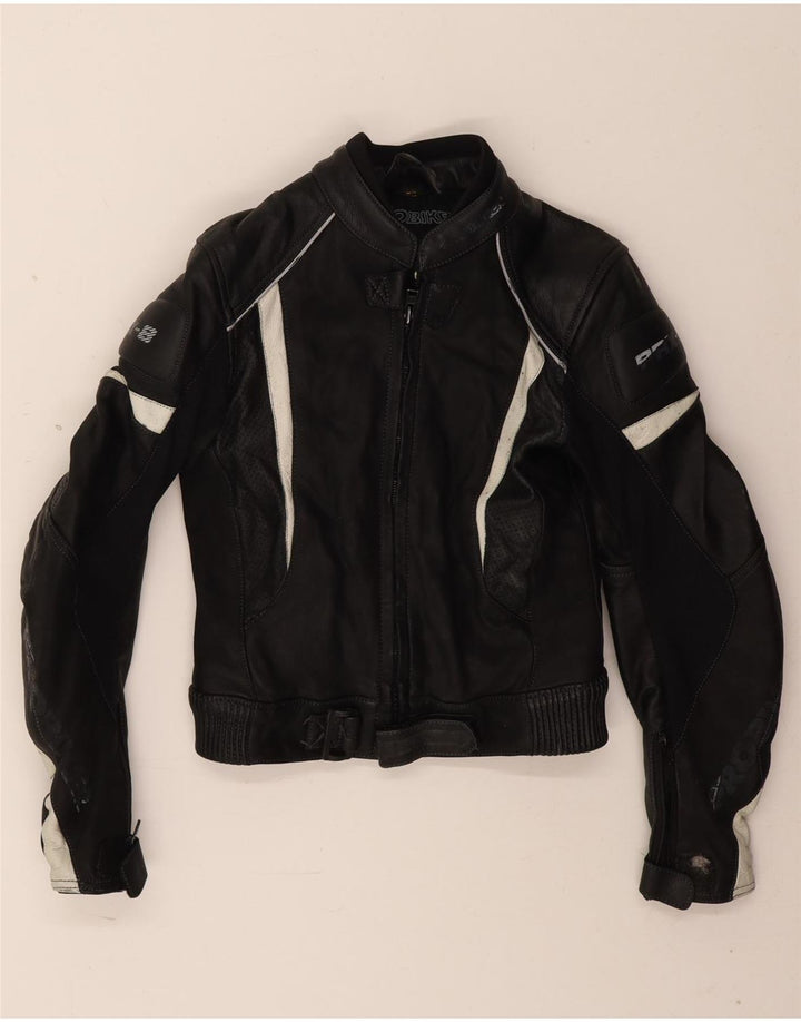 Chaqueta Probiker Crop Racer para mujer EU 38 Medium Black Colorblock