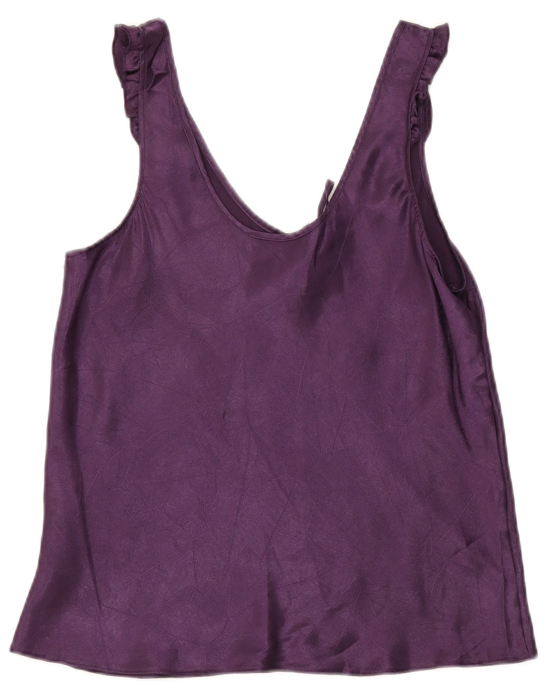 Marks & Spencer Top Cami para Mujer UK 44 Poliéster Morado Medio