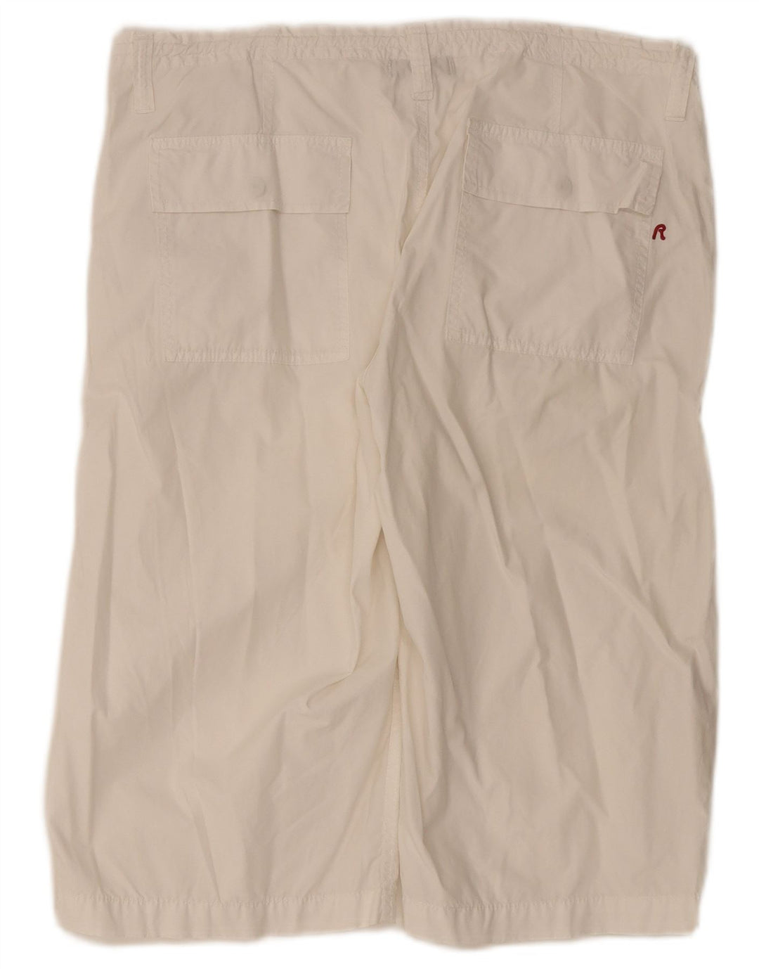 Bermudas Replay Hombre W31 Algodón Blanco Mediano