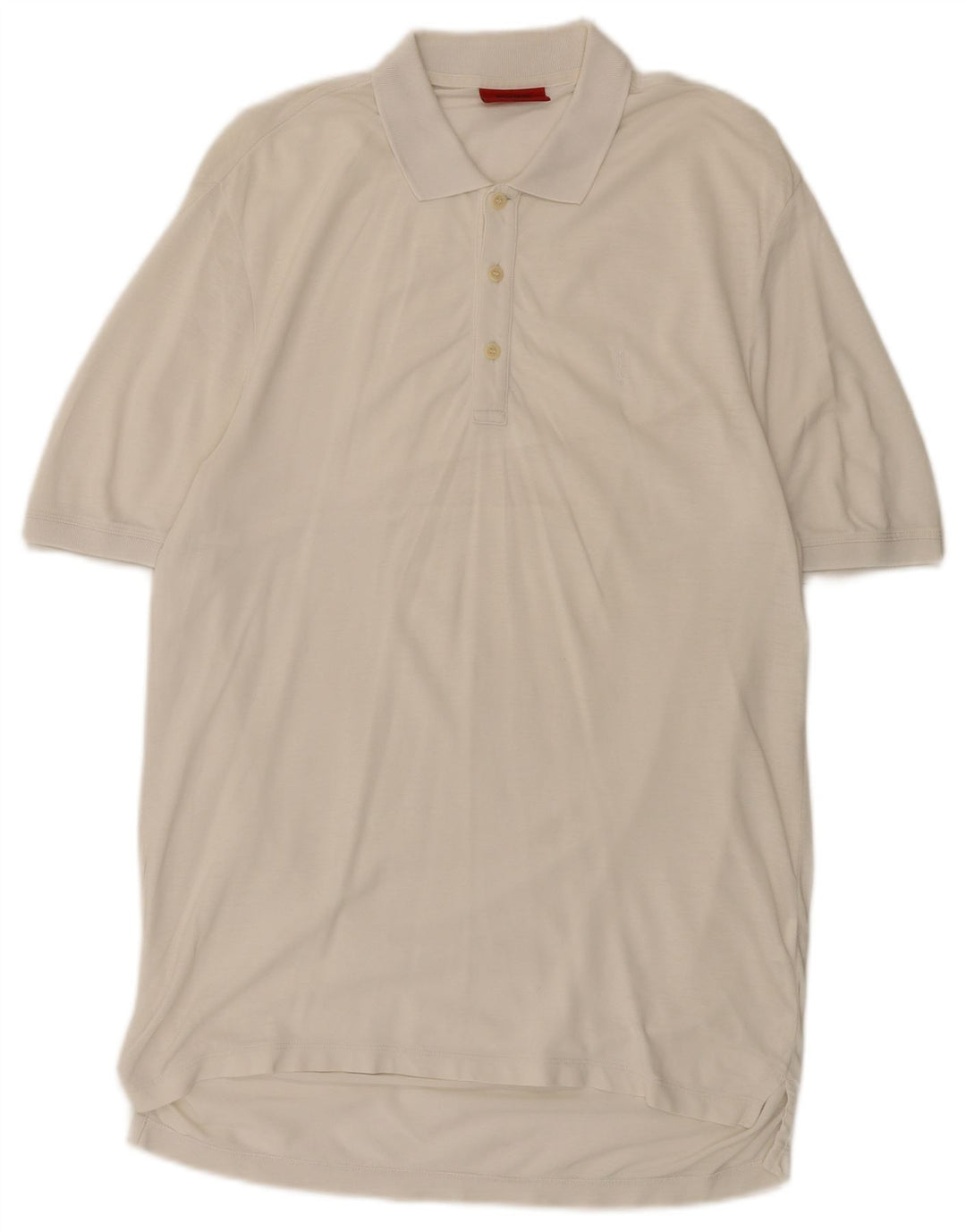 Polo Hugo Boss Hombre Pequeño Algodón Blanco