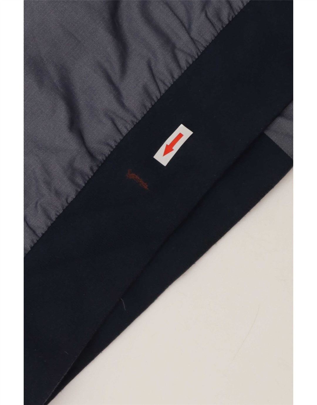 Marks & Spencer Chaqueta Bomber para Hombre UK 46 3XL Algodón Color Block Azul