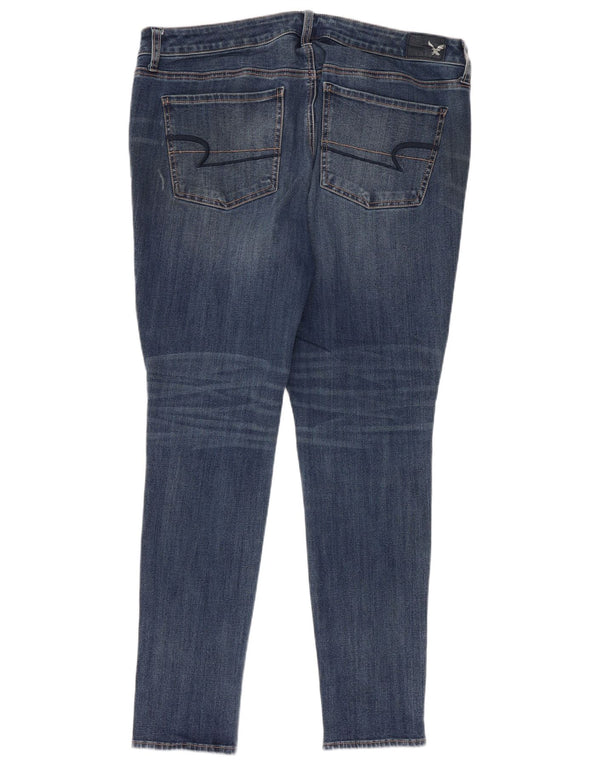 American Eagle Jegging Jeans para Mujer UK 18 XL W38 L28 Algodón Azul