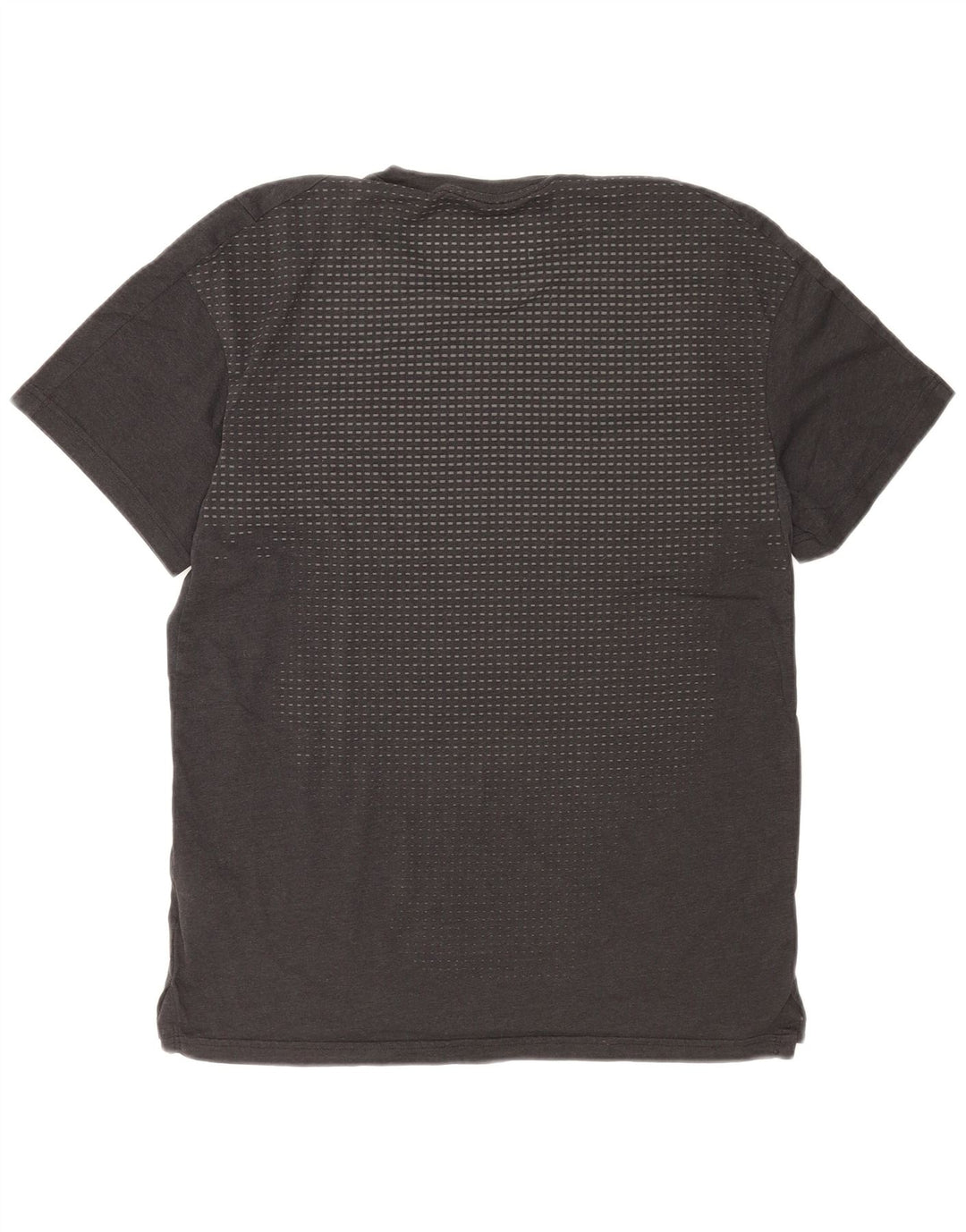 Nike Dri Fit Graphic Camiseta para hombre, talla pequeña, algodón gris