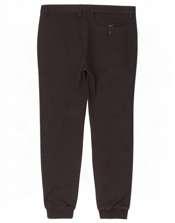 Ted Baker Mens Joggers Chino Trousers W34 L30 Black Polyester