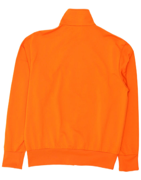 Adidas Hombre Chándal Top Chaqueta Medio Naranja Poliéster