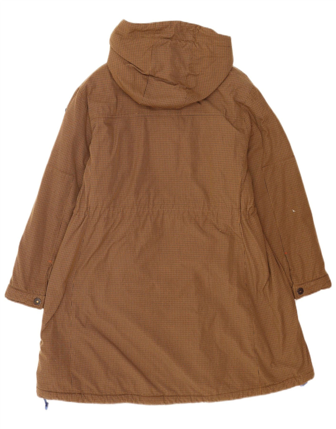 Parka con capucha para mujer Invicta UK 6 XS Marrón Houndstooth Poliamida