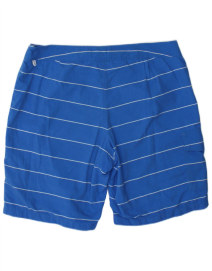 Bañador para hombre J. Crew azul medio a rayas