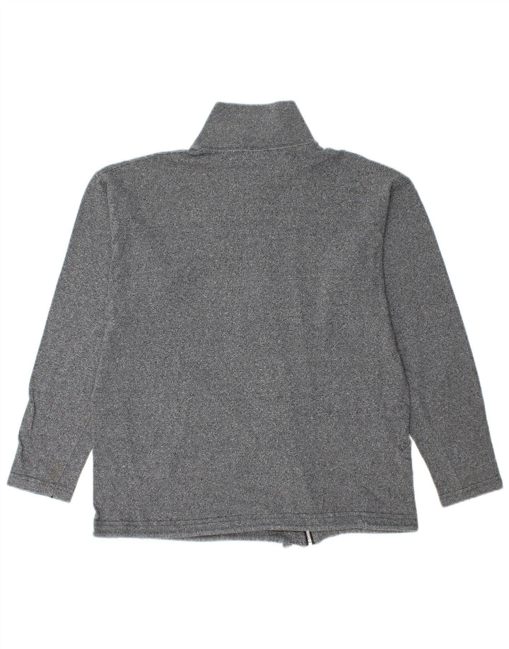 Champion Chaqueta de chándal para mujer UK 40 Algodón moteado gris medio