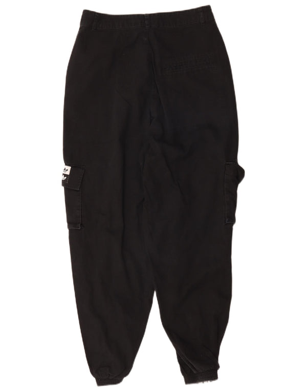 Adidas Mujer Graphic Joggers Cargo Pantalones UK 8 Small W28 L27 Negro