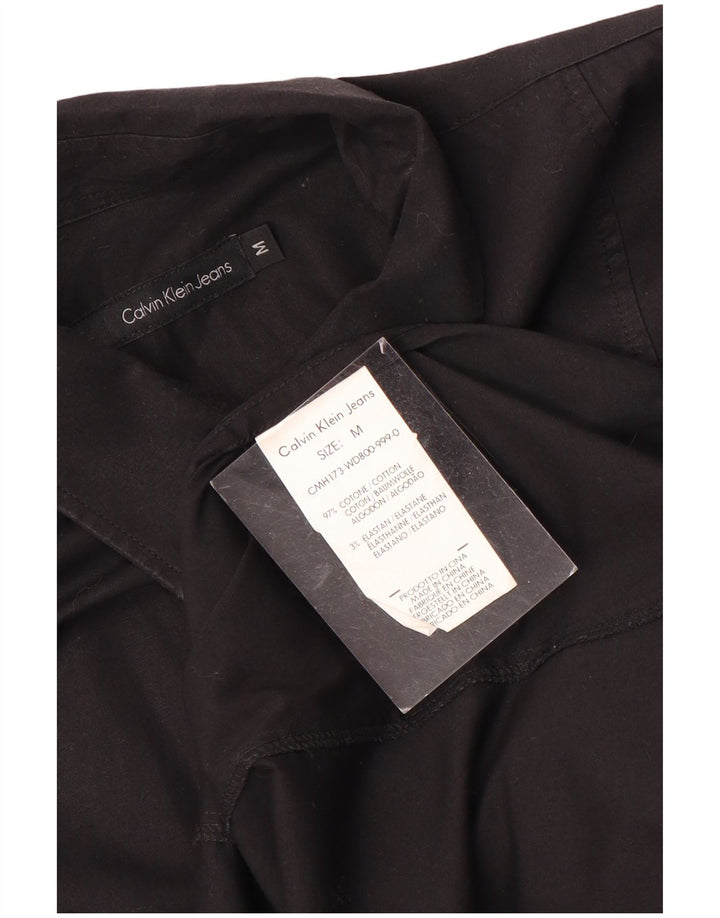 Camisa Calvin Klein Jeans Hombre Algodón Medio Negro