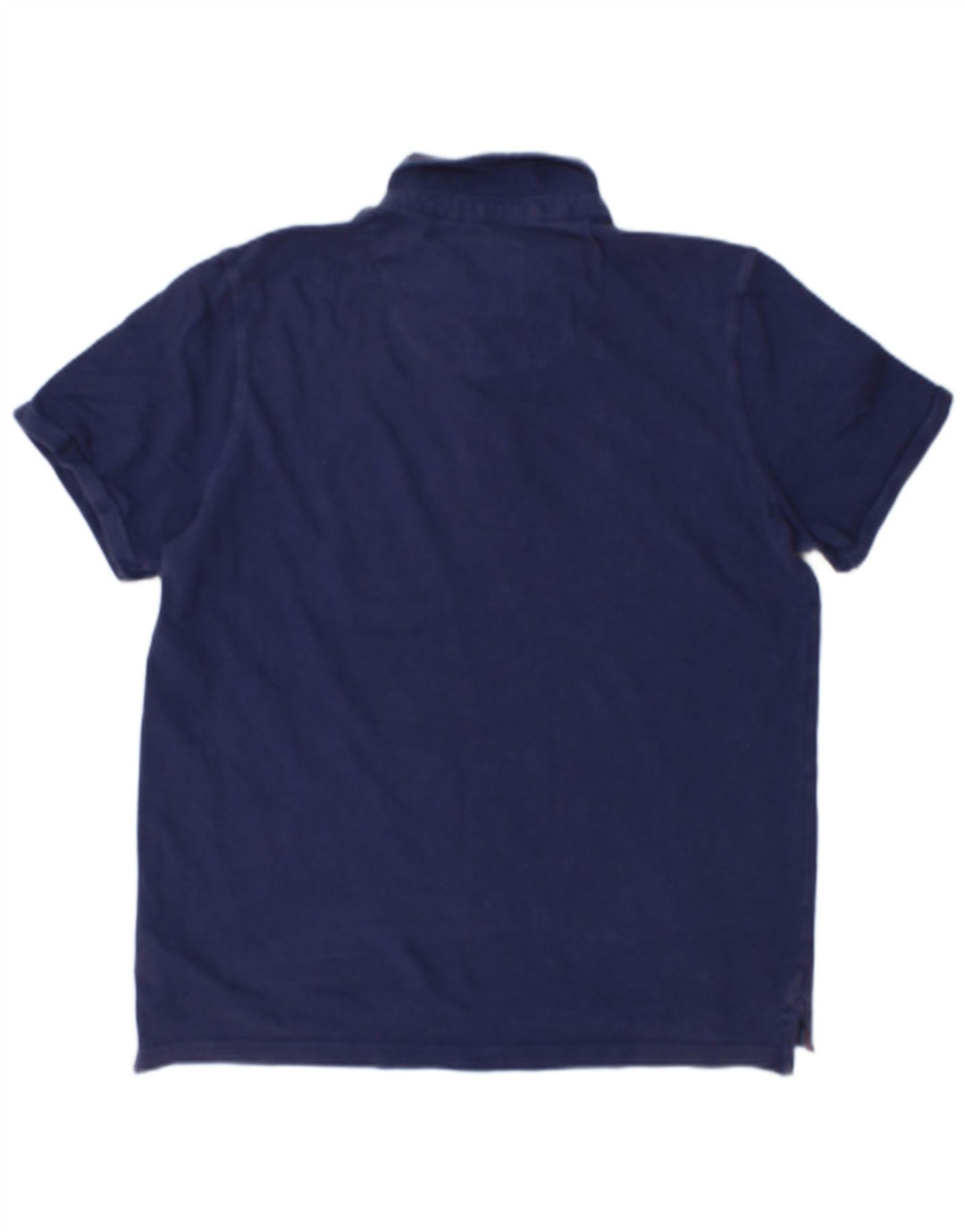 Crew Clothing Polo para hombre Algodón azul marino mediano