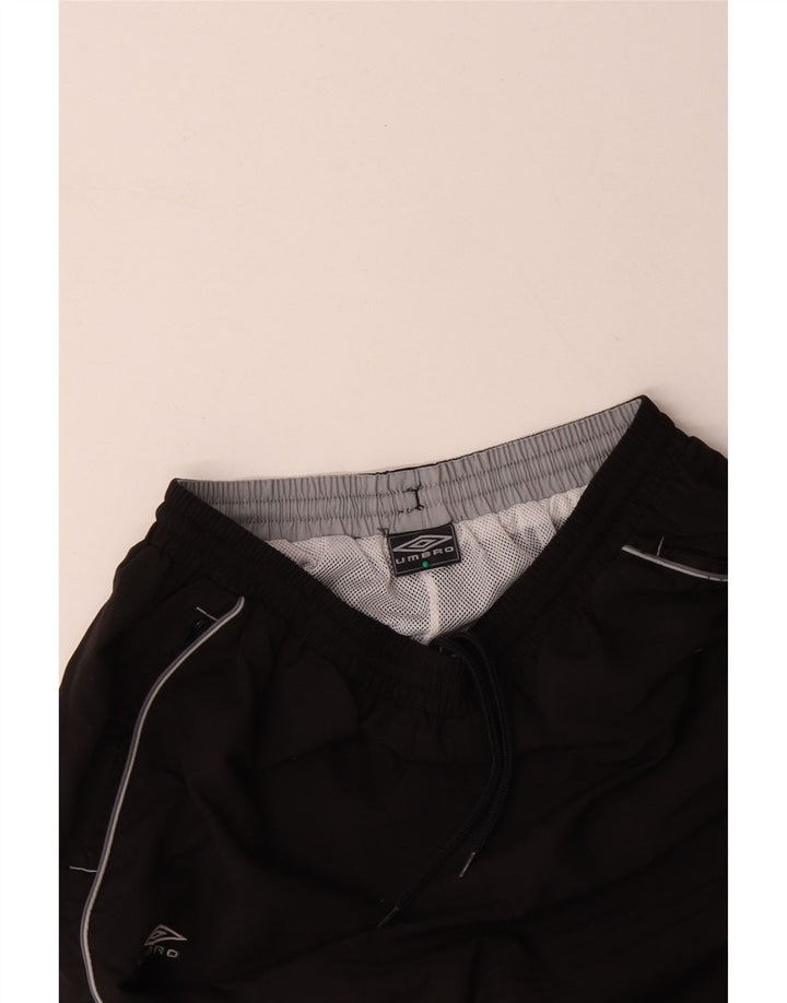 UMBRO Pantalones de chándal con estampado gráfico para hombre Joggers Large Poliéster negro