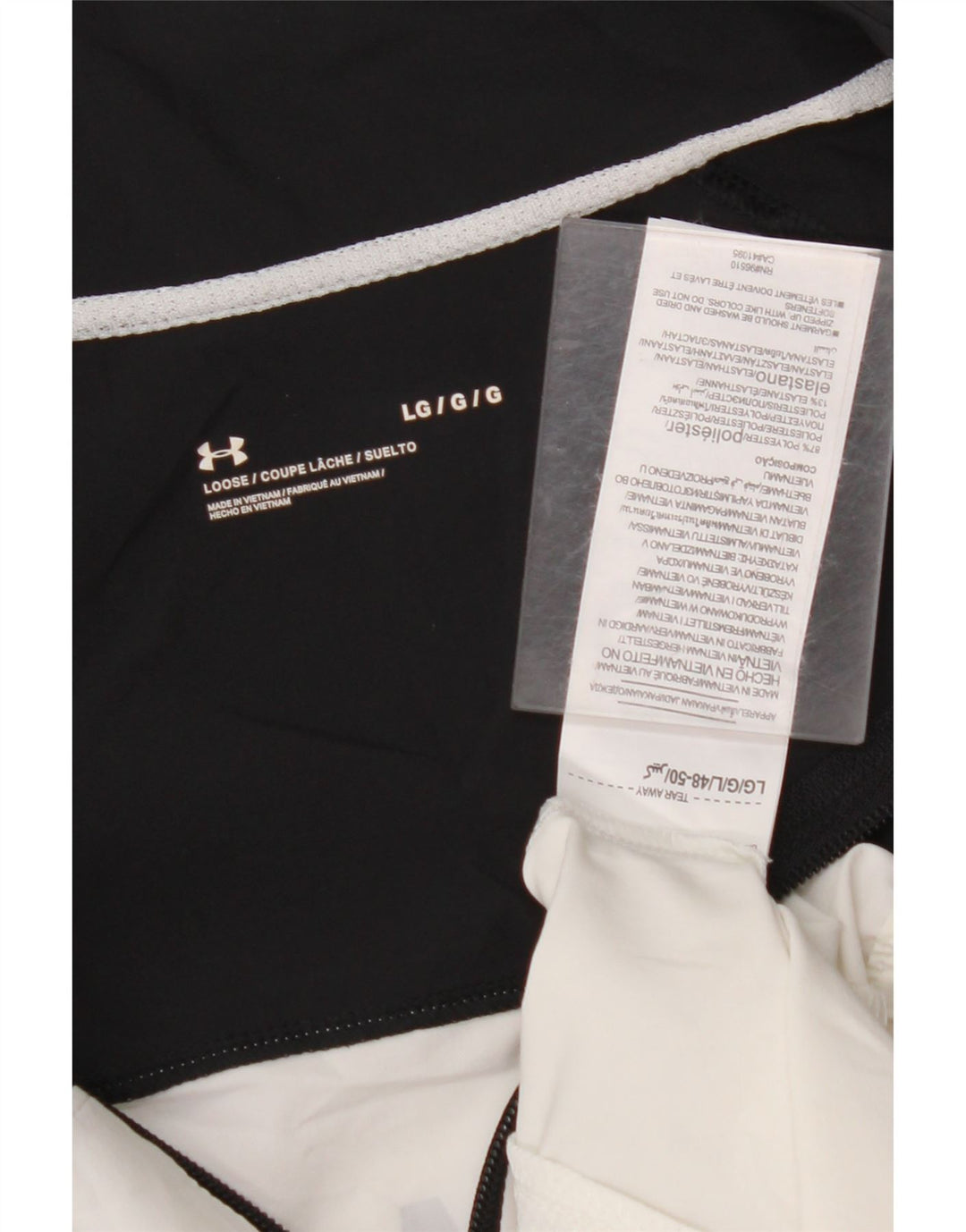 UNDER ARMOUR Top de chándal tipo jersey para mujer Reino Unido 40 Grande Color blanco