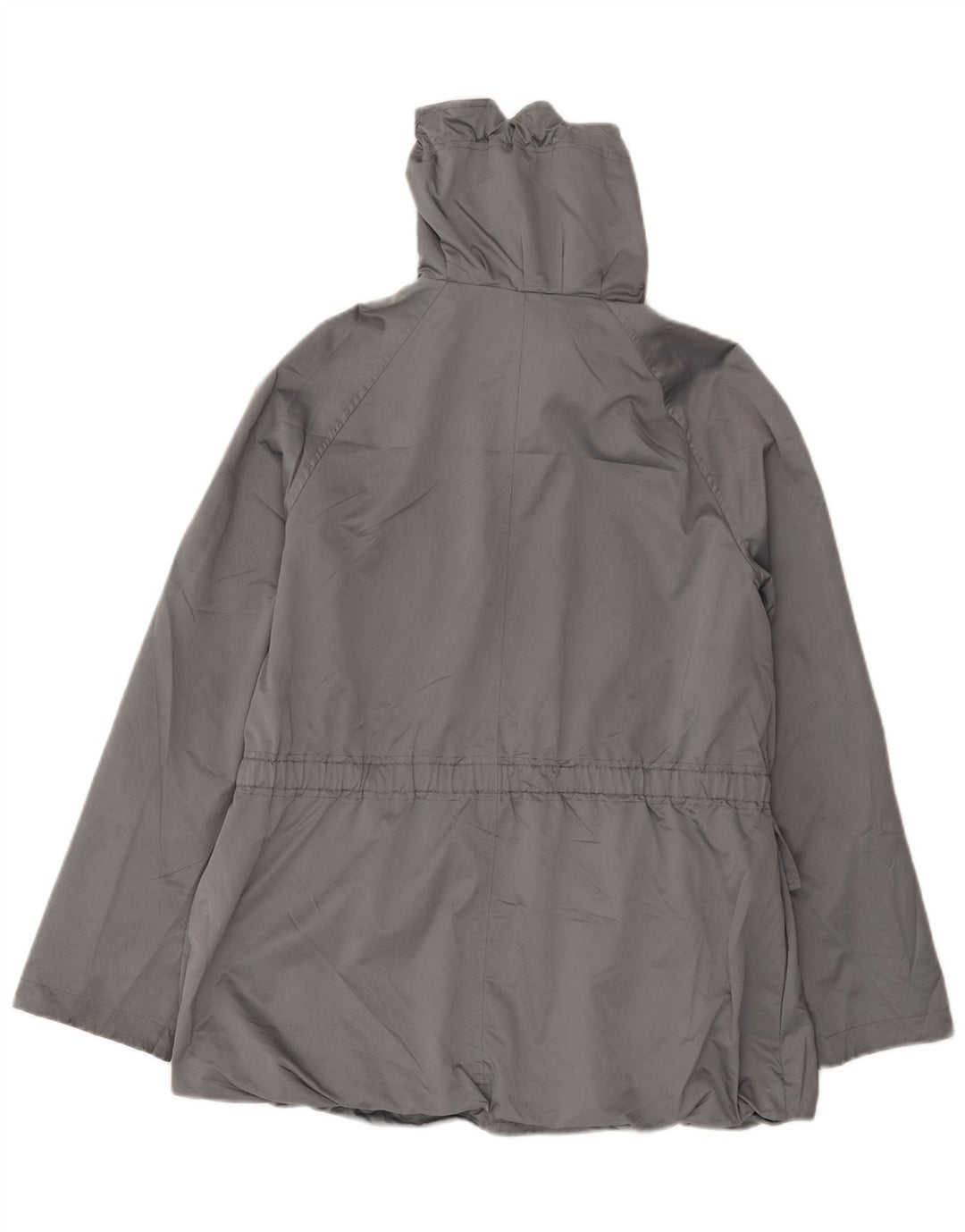 MINT VELVET Chaqueta utilitaria extragrande para mujer UK 10 Small Grey Poliéster