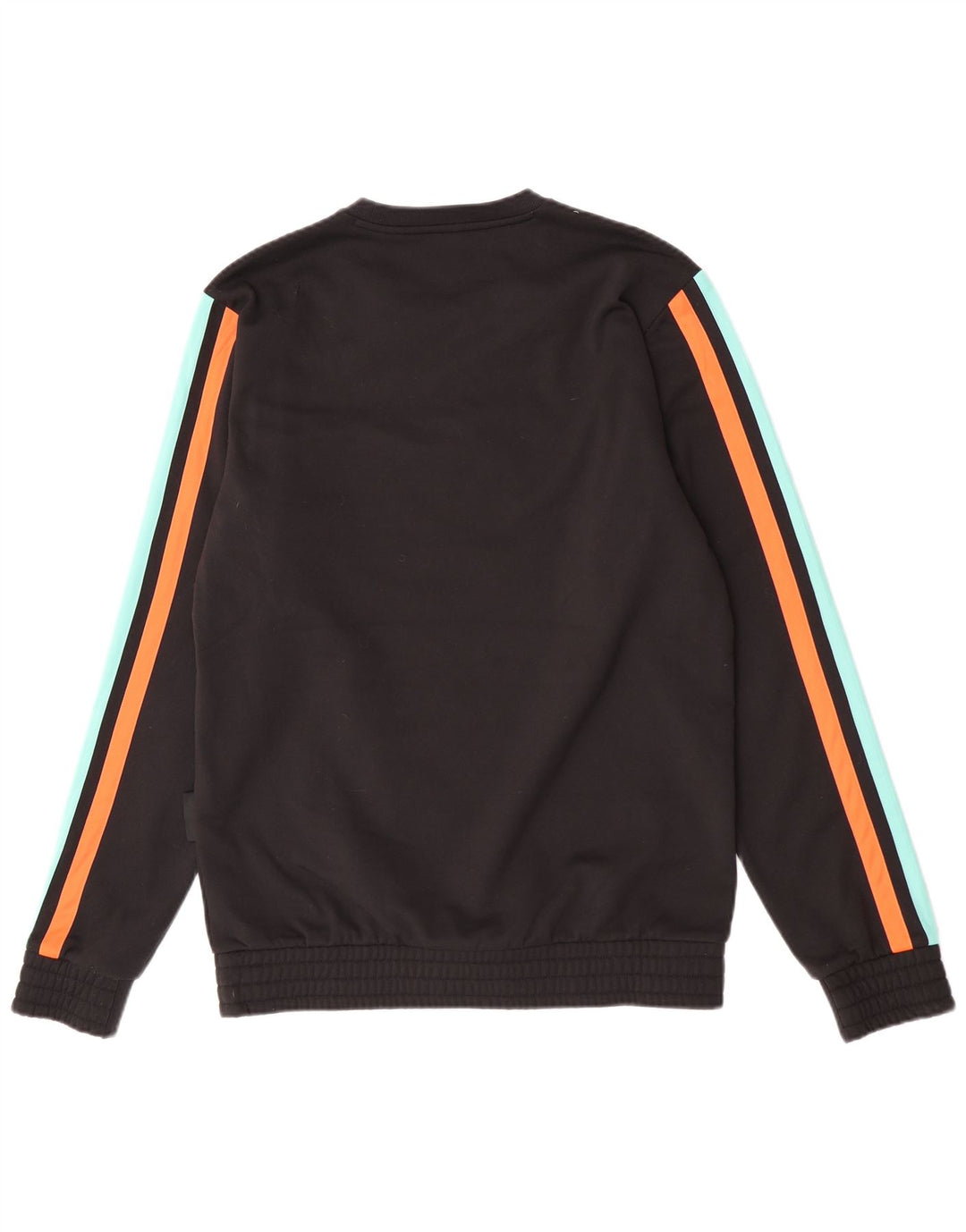 Adidas Hombre Sudadera Gráfica Jumper Medium Negro Colorblock Poliéster
