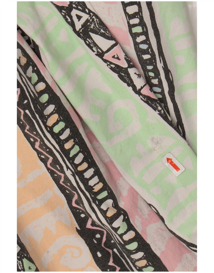 Pantalón Cónico De Talle Alto Para Mujer Blues W34 L31 Geométrico Multicolor