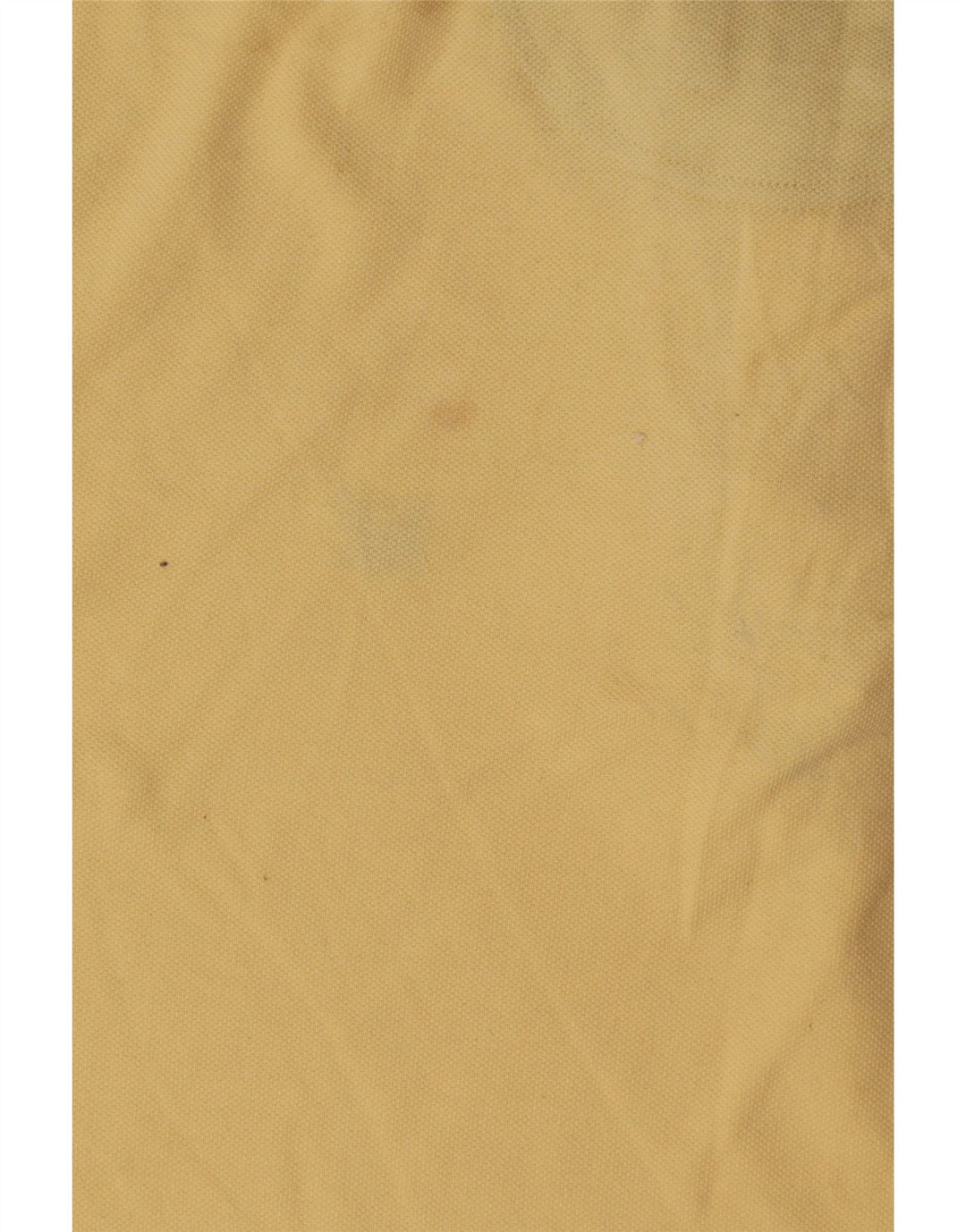 Crew Clothing Polo para hombre de algodón amarillo medio