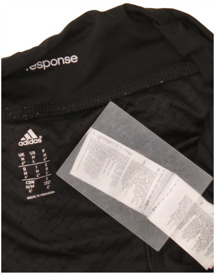 ADIDAS Pantalones cortos deportivos para mujer UK 44 Mediano Negro Poliéster