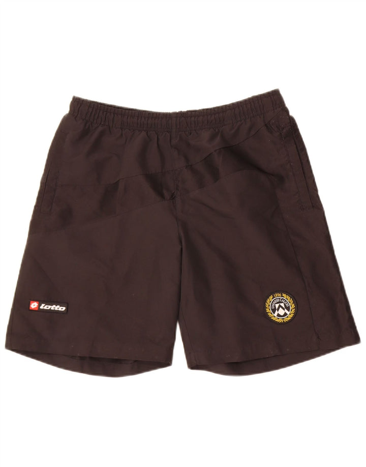 Pantalones cortos deportivos Lotto para hombre mediano negro