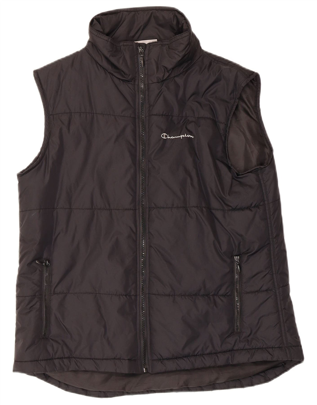 Champion Chaleco acolchado para niño 15-16 años Nylon negro
