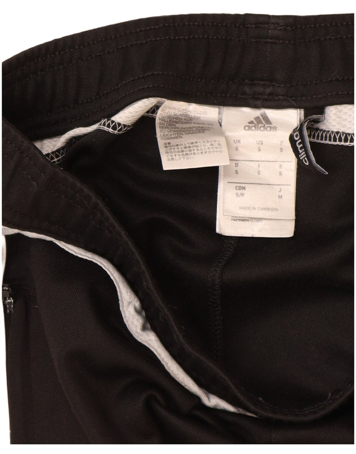 Adidas Mens Climacool Chándal Pantalones Pequeños Negro Poliéster