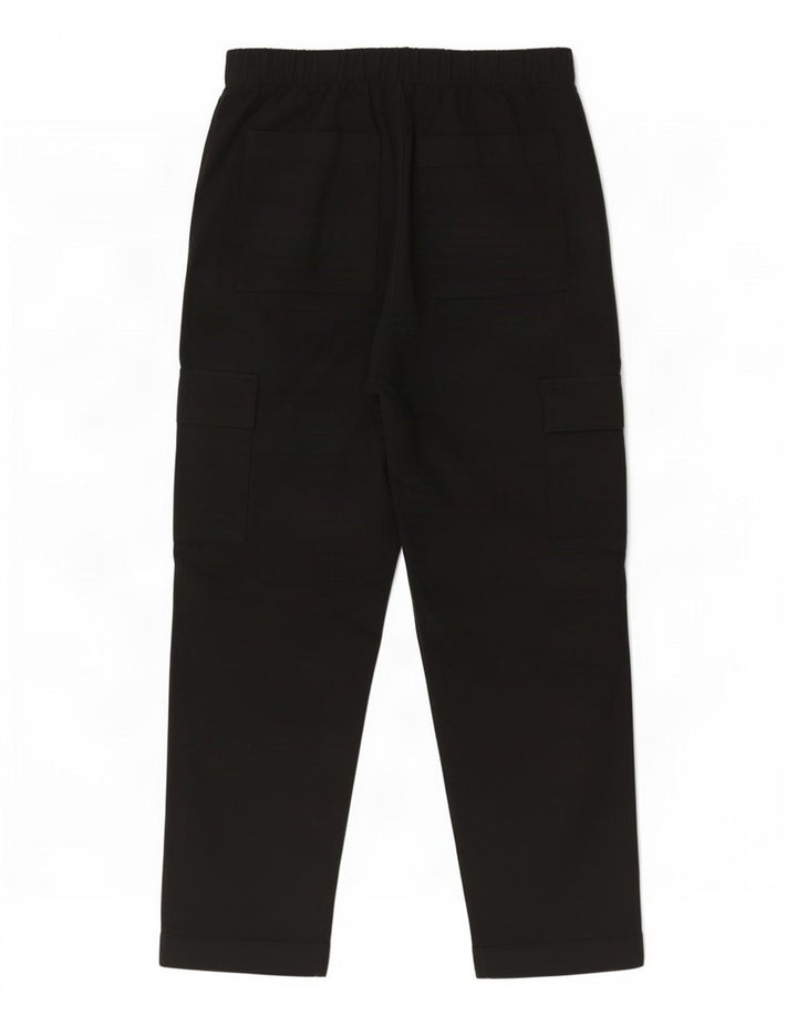 Gap Pantalones cargo rectos para mujer, talla grande, W34 L29, algodón negro