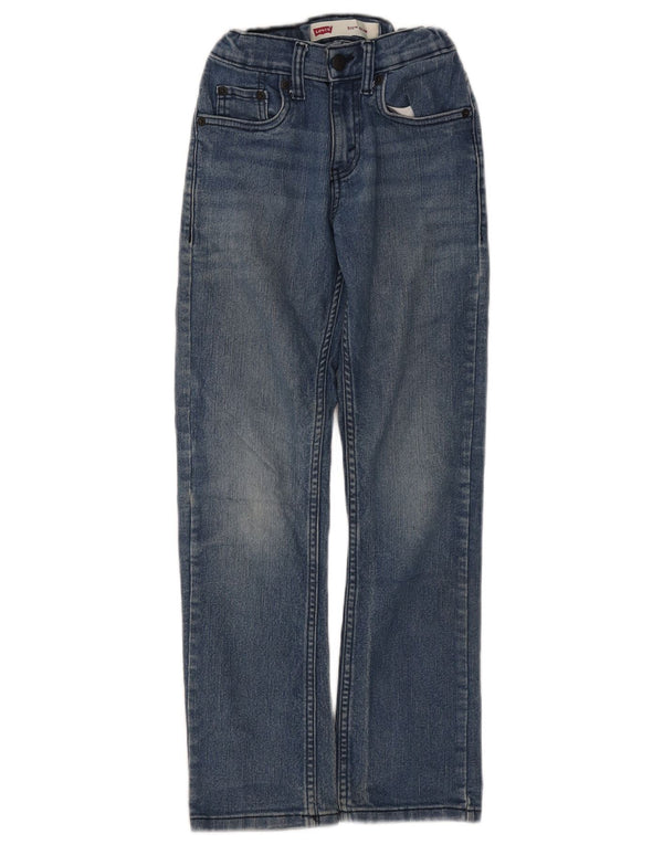 Levi's Boys 511 Slim Jeans 9-10 años W25 L25 Algodón azul clásico