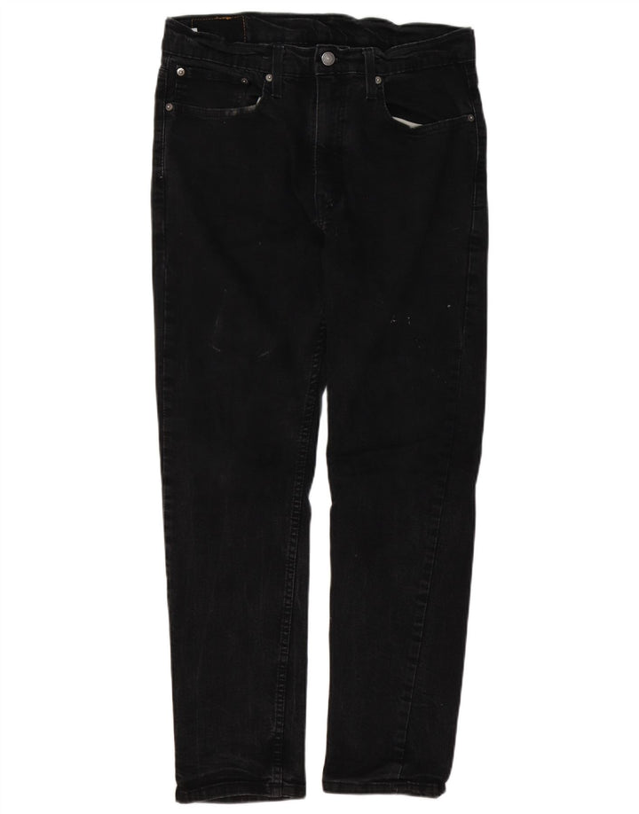 Levi's Vaqueros cónicos 502 para hombre W34 L29 Algodón negro