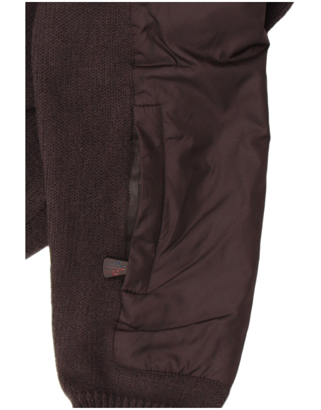 Moncler Jersey De Cuello Con Cremallera Para Hombre Suéter De Lana Gris Grande