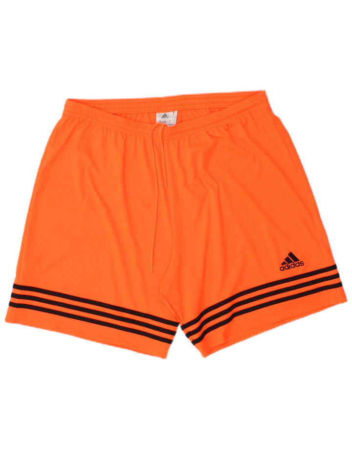 Adidas Mens Climalite Sport Shorts XL Naranja Poliéster