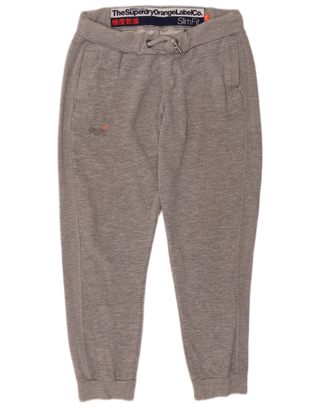 Superdry Pantalón De Chándal Slim Fit Joggers XL Gris Algodón