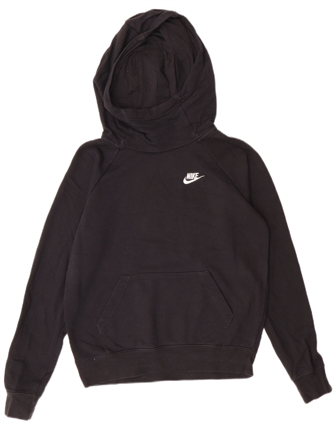 Nike - Sudadera con capucha para mujer, talla grande, algodón, color negro