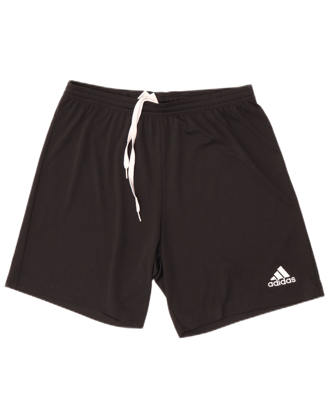 Adidas - Pantalones cortos deportivos para hombre, talla grande, poliéster negro