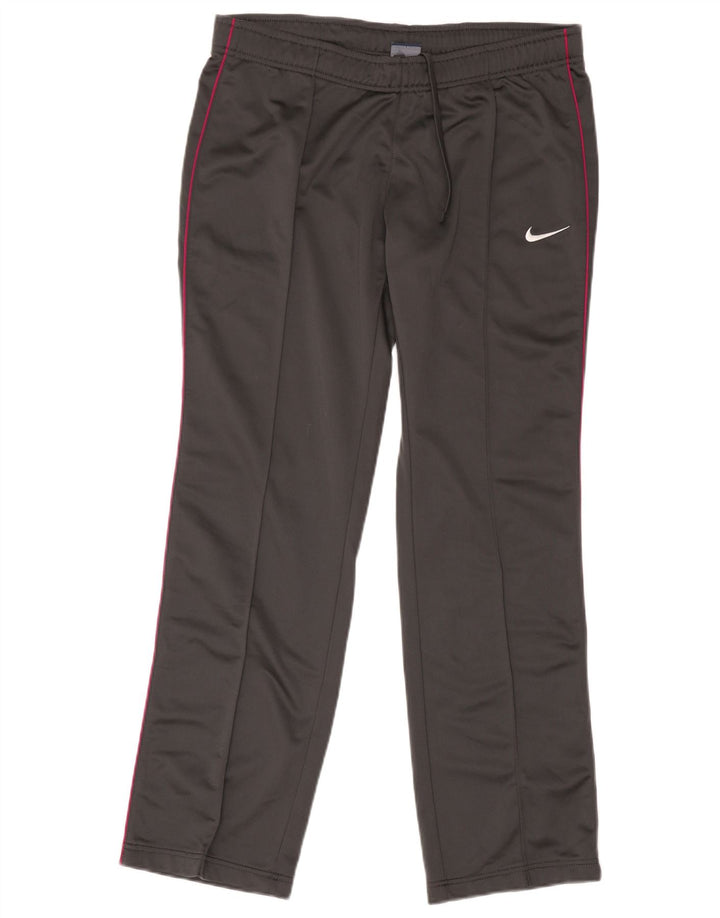 Nike - Pantalones de chándal para mujer, talla 40, poliéster gris grande