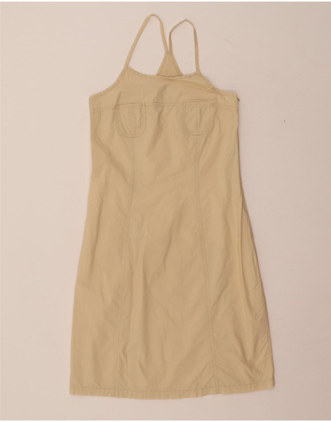 Sergio Tacchini Vestido Halter para Mujer UK 4 XS Beige