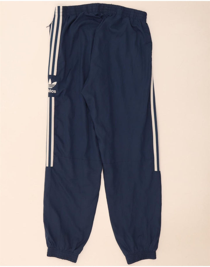 Adidas Hombre Pantalones De Chándal Joggers Medium Azul Marino Poliéster