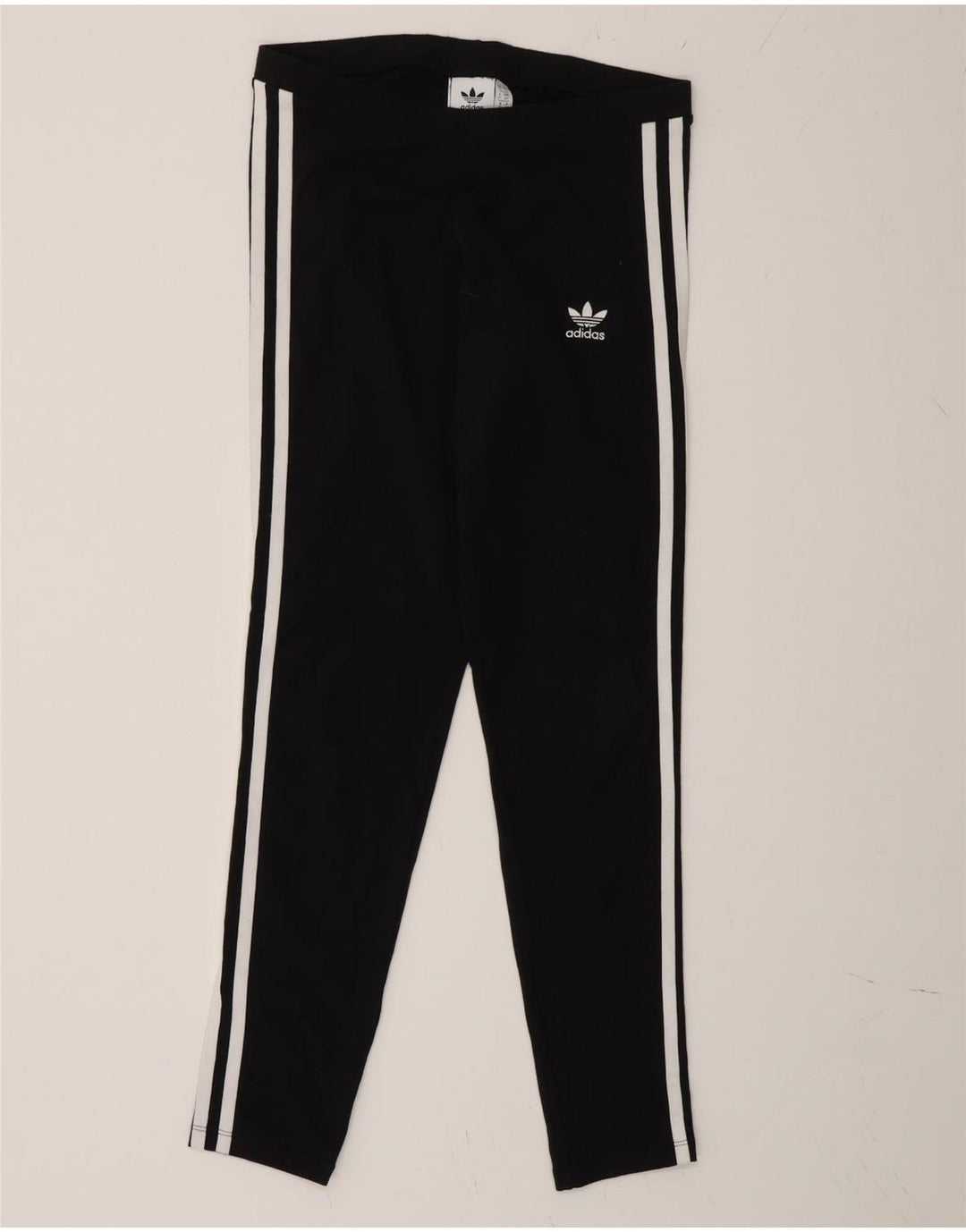Adidas Leggings para mujer Reino Unido 10 Pequeño Algodón Negro