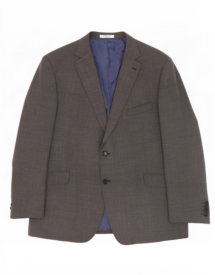 Marks & Spencer Chaqueta tipo blazer de 2 botones para hombre UK 48 2XL Lana gris