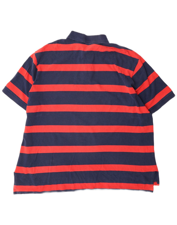 POLO RALPH LAUREN Polo para hombre 3XL Algodón a rayas azul marino